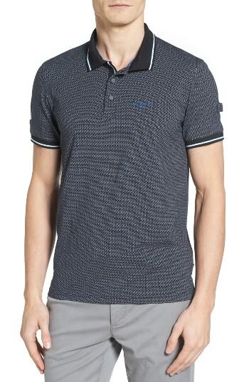Men's Ted Baker London Balata Print Golf Polo