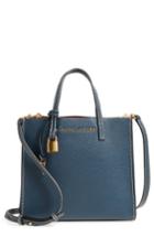 Marc Jacobs The Grind Mini Colorblock Leather Tote - Blue
