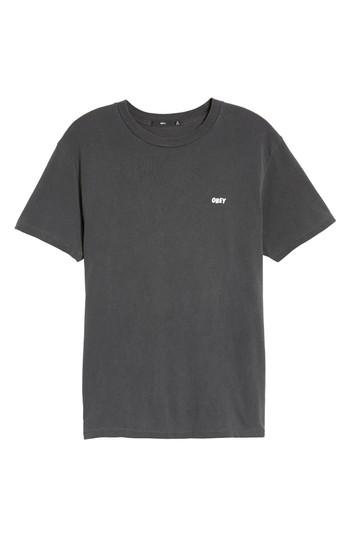 Men's Obey Eyes Graphic T-shirt, Size - Black