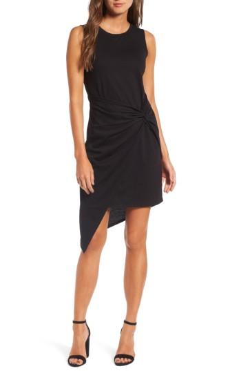 Women's Trouve Twist Front Dress - Black