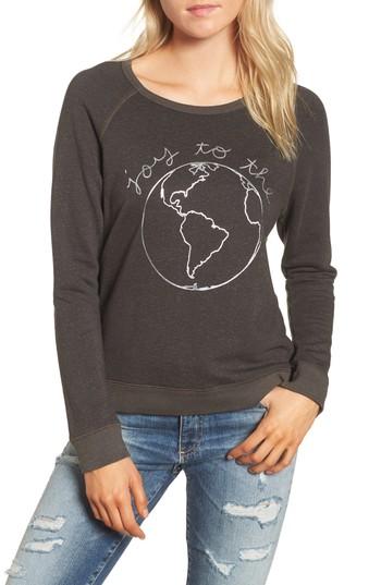 Women's Sundry Joy To The World Sweatshirt