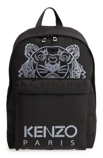 Kenzo Kanvas Tiger Backpack - Black
