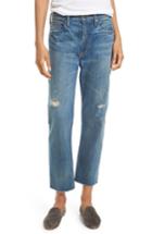 Women's Vince Union Distressed Slouch Jeans - Blue