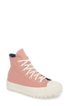 Women's Converse Chuck Taylor All Star Ripple High Top Sneaker M - Pink