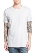 Men's Zanerobe 'flintlock' Longline T-shirt - White