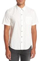 Men's Paige Becker Dot Print Woven Shirt - White