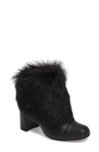 Women's Pedro Garcia Woka Genuine Shearling Bootie .5us / 37.5eu - Black