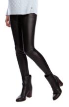 Women's Seraphine Cici Faux Leather Maternity Leggings - Black