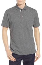 Men's Rodd & Gunn Haast Pass Button Down Polo - Grey