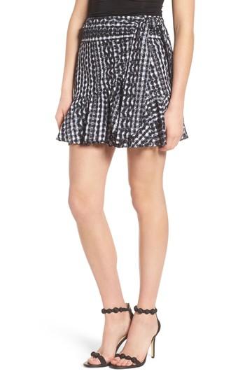 Women's Rebecca Minkoff Alice Faux Wrap Skirt - Black