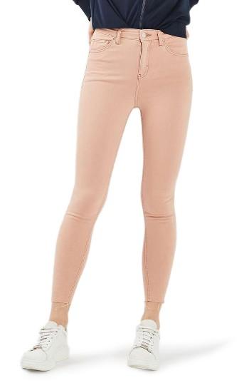 Women's Topshop Jamie Raw Hem Skinny Jeans