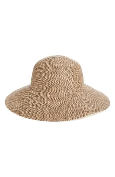 Women's Eric Javits 'hampton' Straw Sun Hat - Brown
