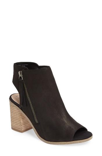 Women's Sole Society Arizona Block Heel Peep-toe Bootie