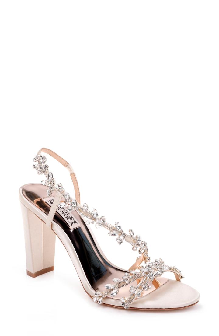 Women's Badgley Mischka Felda Sandal M - Ivory