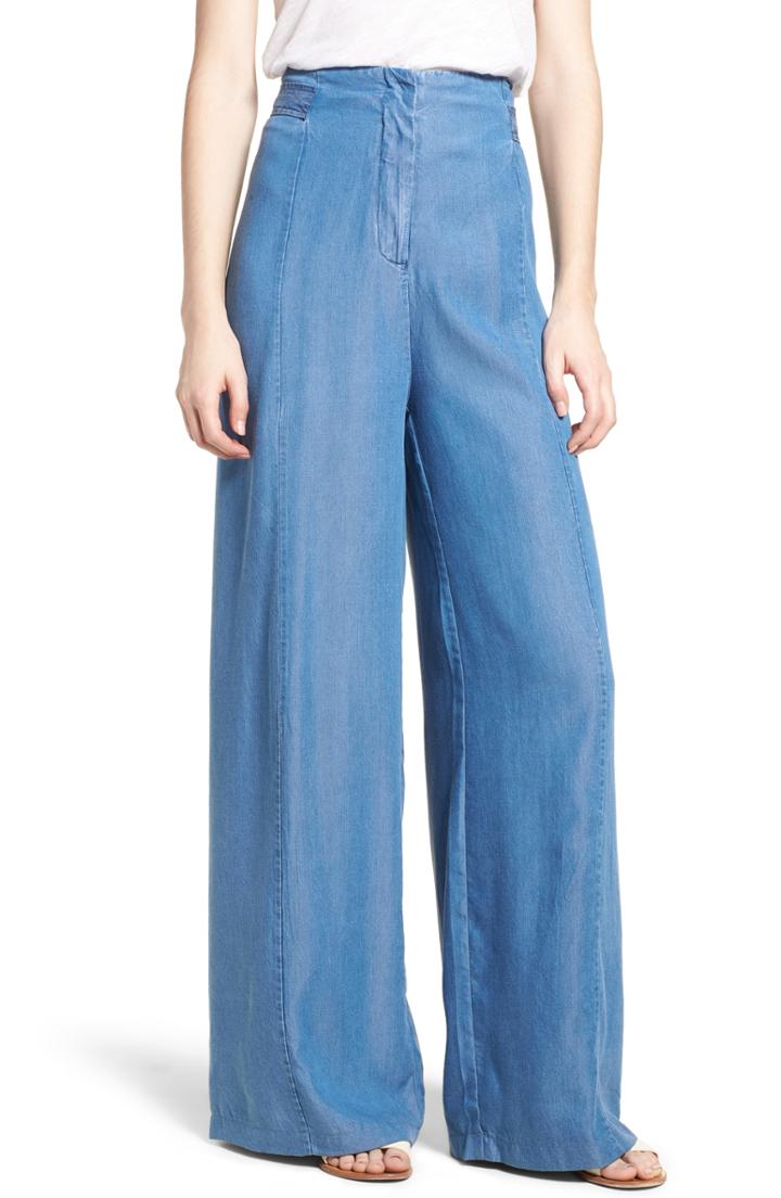 Women's Bishop + Young O-ring Wide Leg Denim Pants