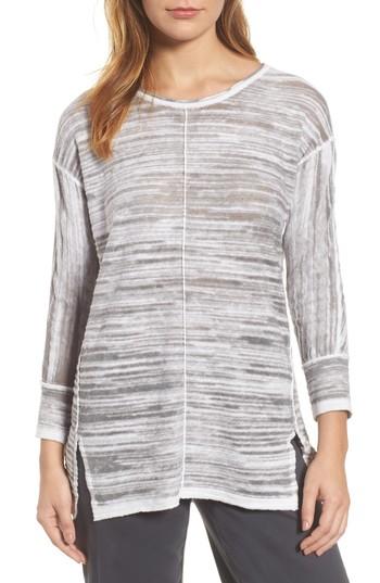 Women's Nic+zoe Sand Dunes Sweater - Grey