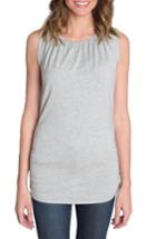 Women's Udderly Hot Mama Trendy Nursing Tank (10-12 Us) - Grey