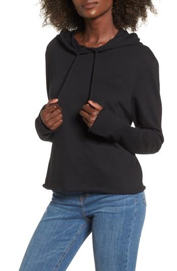 Women's Lira Clothing Riley Shrunken Hoodie - Black