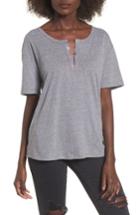 Women's Socialite Hook-and-eye Tee - Grey