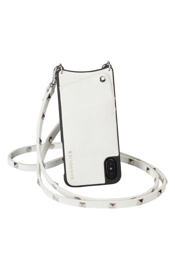 Bandolier Sarah Iphone X Crossbody Case - White
