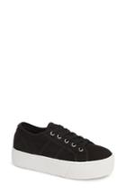 Women's Steve Madden Emmie Platform Sneaker .5 M - Black