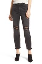 Women's One Teaspoon Legend Distressed Mom Jeans - Blue