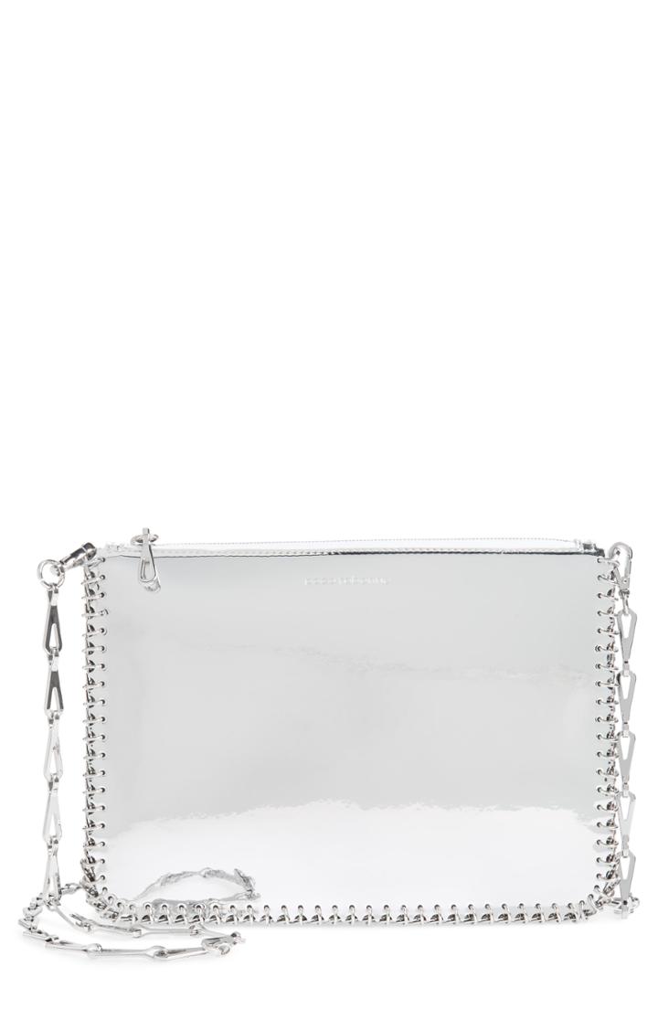 Paco Rabanne Iconic Metallic Crossbody Bag -