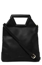 Urban Originals Vegan Leather Crossbody Bag - Black
