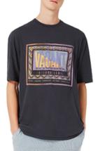 Men's Topman Vacant Graphic T-shirt - Black