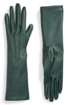 Women's Stella Mccartney Faux Leather Gloves - Green