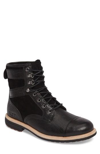Men's Ugg Magnusson Cap Toe Boot M - Black