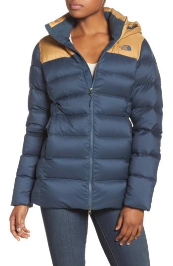Women's The North Face Nupste Ridge Down Jacket - Blue
