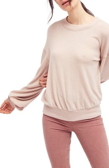 Women's Free People Tgif Pullover - Pink