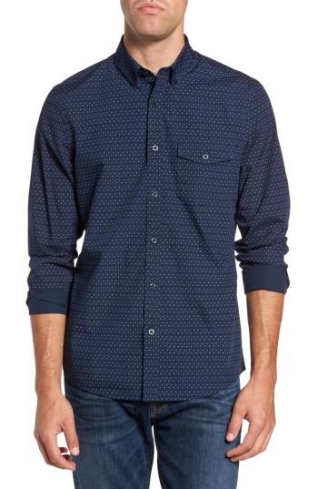 Men's Nordstrom Men's Shop Ivy Trim Fit Print Sport Shirt