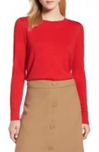 Women's 1901 Button Back Sweater - Red