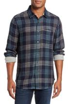 Men's Jeremiah Cypress Reversible Twill Shirt - Blue