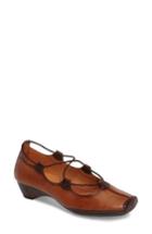 Women's Pikolinos Gandia Lace-up Pump Eu - Brown