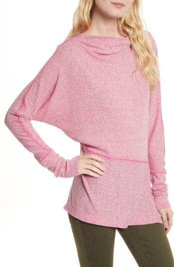 Women's Free People Londontown Thermal Sweater - Purple
