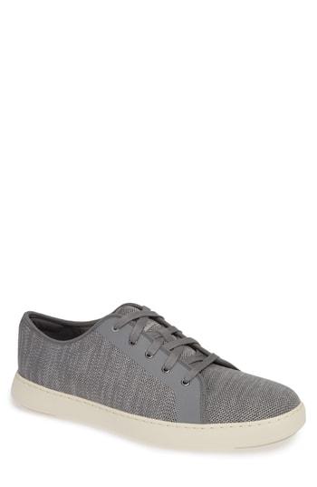 Men's Fitflop Christophe Knit Lace-up Sneaker M - Grey