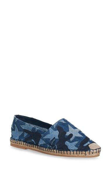 Women's Valentino Star Print Espadrille Us / 35eu - Blue