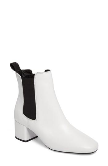Women's Tony Bianco Alby Chelsea Bootie .5 M - White
