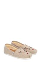 Women's Toms 'classic Knit' Slip-on M - Beige