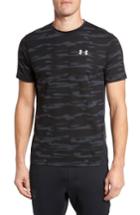 Men's Under Armour Threadborne Mesh Running T-shirt, Size - Black