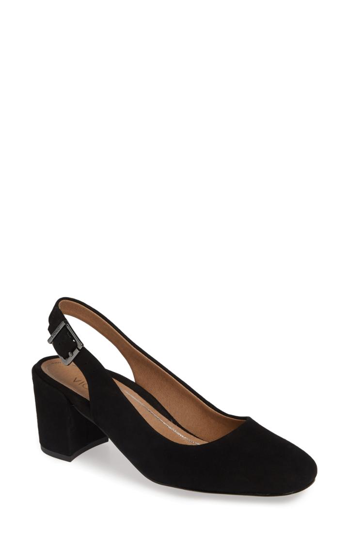 Women's Vionic Nareen Slingback Pump M - Black