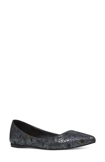 Women's Nine West 'speakup' Flat M - Metallic