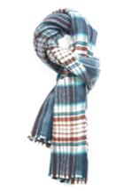 Men's Acne Studios Check Wool Scarf, Size - Beige