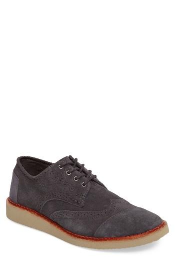 Men's Toms Brogue Oxford M - Grey