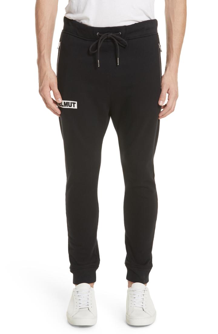 Men's Helmut Lang Logo Print Sweatpants