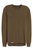 Men's Woolpower Crewneck 200 Top - Green