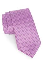 Men's Nordstrom Geometric Silk Tie, Size - Purple